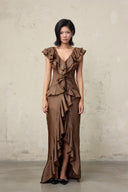 The Moonrise Ruffle Gown