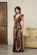 The Moonrise Ruffle Gown