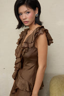 The Moonrise Ruffle Gown