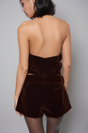 Eclair Top in Velvet Cocoa